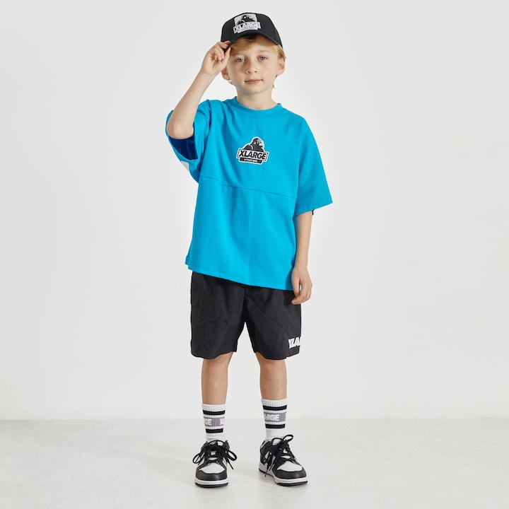 日本童裝 XLARGE KIDS 背面印花短袖上衣 80-140cm 男童款 夏季 TOPS