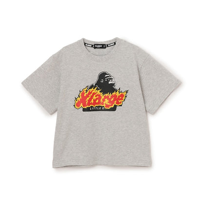 日本童裝 XLARGE KIDS 火logo印花短袖上衣 80-140cm 男童款 夏季 TOPS
