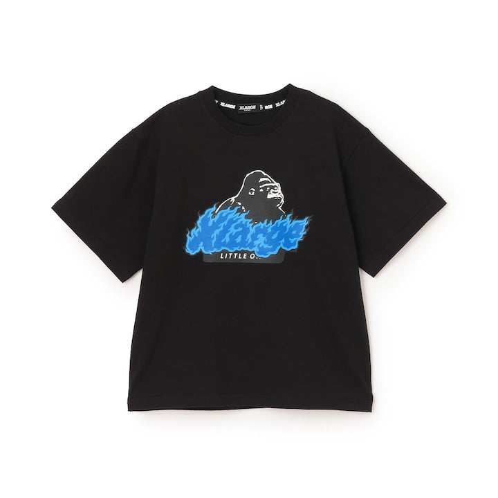 日本童裝 XLARGE KIDS 火logo印花短袖上衣 80-140cm 男童款 夏季 TOPS