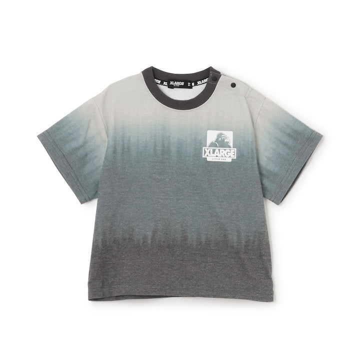 日本童裝 XLARGE KIDS 漸變扎染短袖上衣 80-140cm 男童款 夏季 TOPS