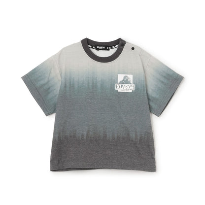 日本童裝 XLARGE KIDS 漸變扎染短袖上衣 80-140cm 男童款 夏季 TOPS