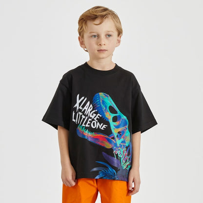 日本童裝 XLARGE KIDS 熱帶恐龍印花上衣 80-140cm 男童款 夏季 TOPS