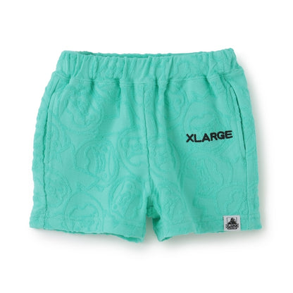 日本童裝 XLARGE KIDS 猩猩絨提花短褲 80-140cm 男童款 夏季 PANTS