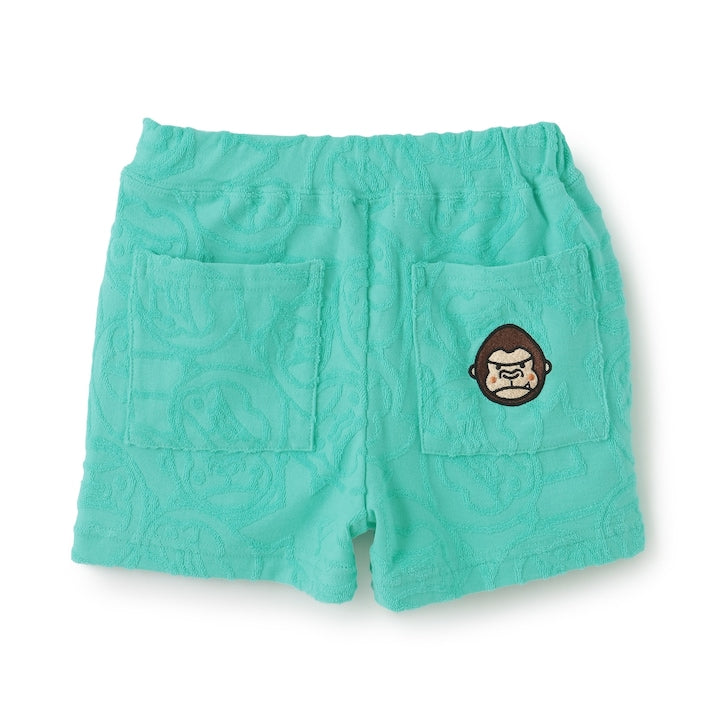 日本童裝 XLARGE KIDS 猩猩絨提花短褲 80-140cm 男童款 夏季 PANTS