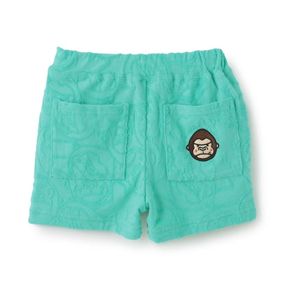日本童裝 XLARGE KIDS 猩猩絨提花短褲 80-140cm 男童款 夏季 PANTS