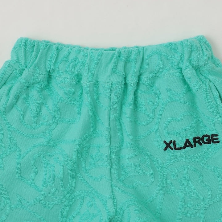 日本童裝 XLARGE KIDS 猩猩絨提花短褲 80-140cm 男童款 夏季 PANTS