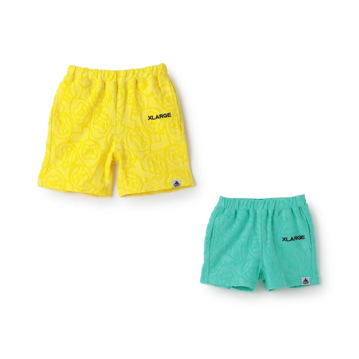 日本童裝 XLARGE KIDS 猩猩絨提花短褲 80-140cm 男童款 夏季 PANTS