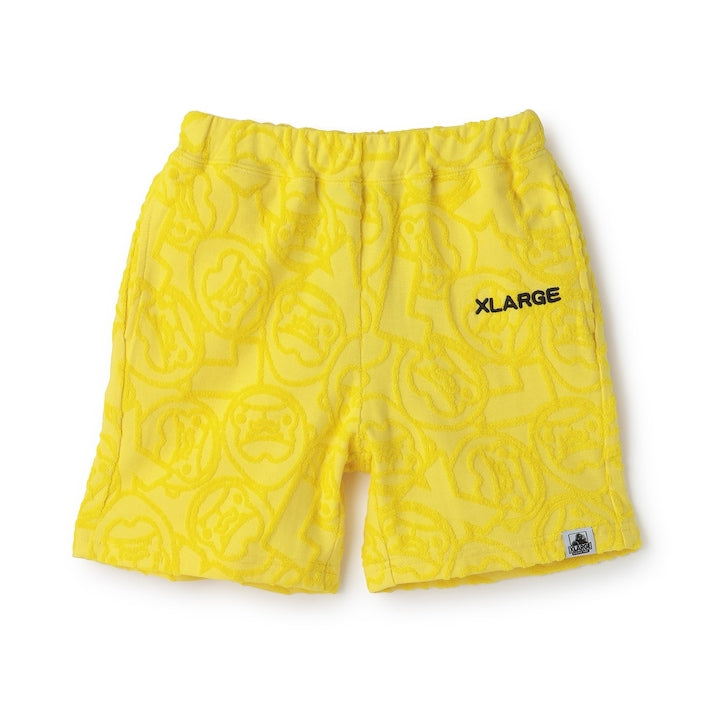 日本童裝 XLARGE KIDS 猩猩絨提花短褲 80-140cm 男童款 夏季 PANTS