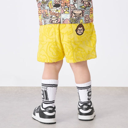 日本童裝 XLARGE KIDS 猩猩絨提花短褲 80-140cm 男童款 夏季 PANTS