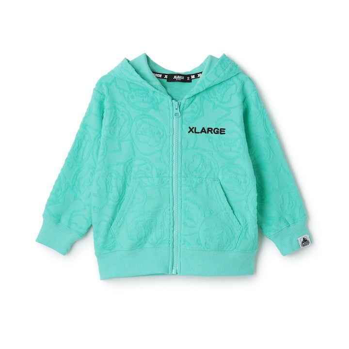 日本童裝 XLARGE KIDS 猩猩絨提花外套 80-140cm 男童款 夏季 OUTERWEAR