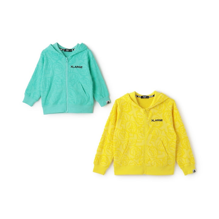 日本童裝 XLARGE KIDS 猩猩絨提花外套 80-140cm 男童款 夏季 OUTERWEAR