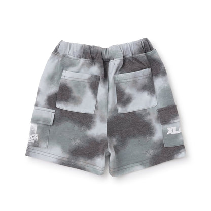 日本童裝 XLARGE KIDS 漸變扎染工裝短褲 80-140cm 男童款 夏季 PANTS