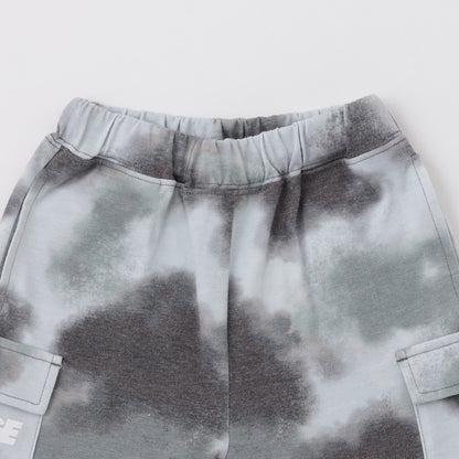 日本童裝 XLARGE KIDS 漸變扎染工裝短褲 80-140cm 男童款 夏季 PANTS