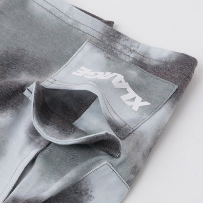 日本童裝 XLARGE KIDS 漸變扎染工裝短褲 80-140cm 男童款 夏季 PANTS