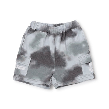 日本童裝 XLARGE KIDS 漸變扎染工裝短褲 80-140cm 男童款 夏季 PANTS