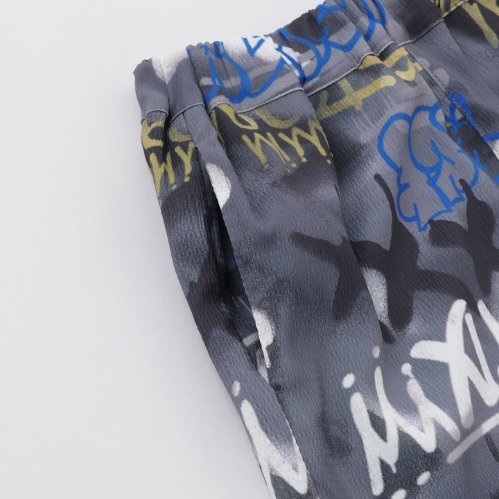 日本童裝 XLARGE KIDS 噴霧藝術印花短褲 90-140cm 男童款 夏季 PANTS