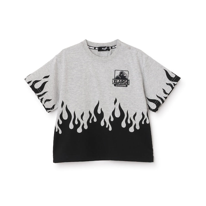 日本童裝 XLARGE KIDS 火火圖案短袖上衣 80-140cm 男童款 夏季 TOPS