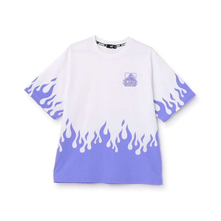 日本童裝 XLARGE KIDS 火火圖案短袖上衣 80-140cm 男童款 夏季 TOPS