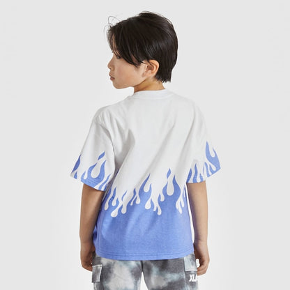 日本童裝 XLARGE KIDS 火火圖案短袖上衣 80-140cm 男童款 夏季 TOPS