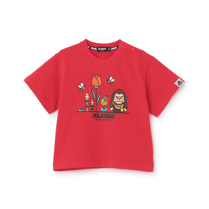 日本童裝 XLARGE KIDS 春季猩猩圖案短袖上衣 80-140cm 男童款 夏季 TOPS