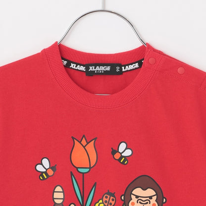 日本童裝 XLARGE KIDS 春季猩猩圖案短袖上衣 80-140cm 男童款 夏季 TOPS