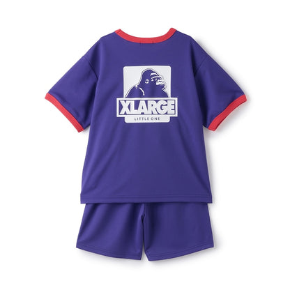 日本童裝 XLARGE KIDS 運動兩件套裝 80-140cm 男童款 夏季 TOPS PANTS