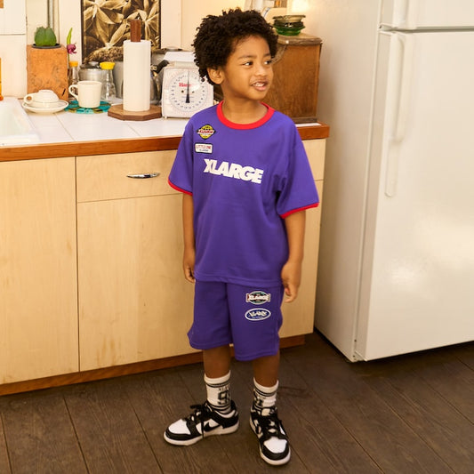 日本童裝 XLARGE KIDS 運動兩件套裝 80-140cm 男童款 夏季 TOPS PANTS
