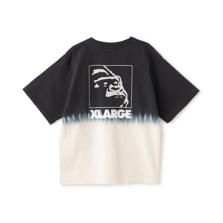 日本童裝 XLARGE KIDS 漸變扎染短袖上衣 90-140cm 男童款 夏季 TOPS