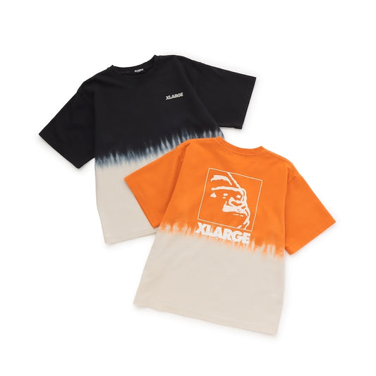 日本童裝 XLARGE KIDS 漸變扎染短袖上衣 90-140cm 男童款 夏季 TOPS
