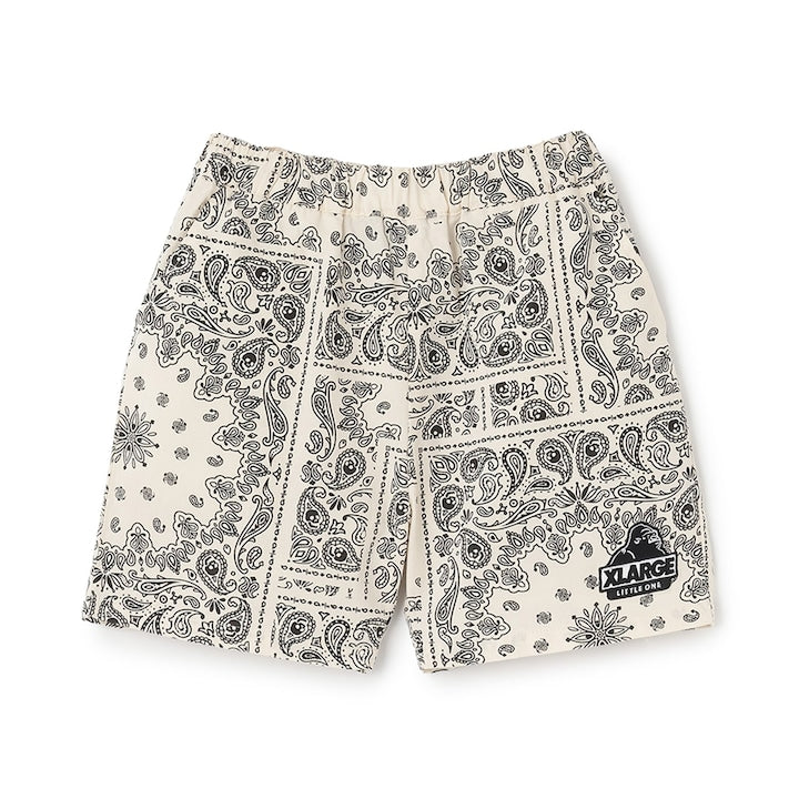 日本童裝 XLARGE KIDS 頭巾巴拿馬編織短褲 90-140cm 男童款 夏季 PANTS