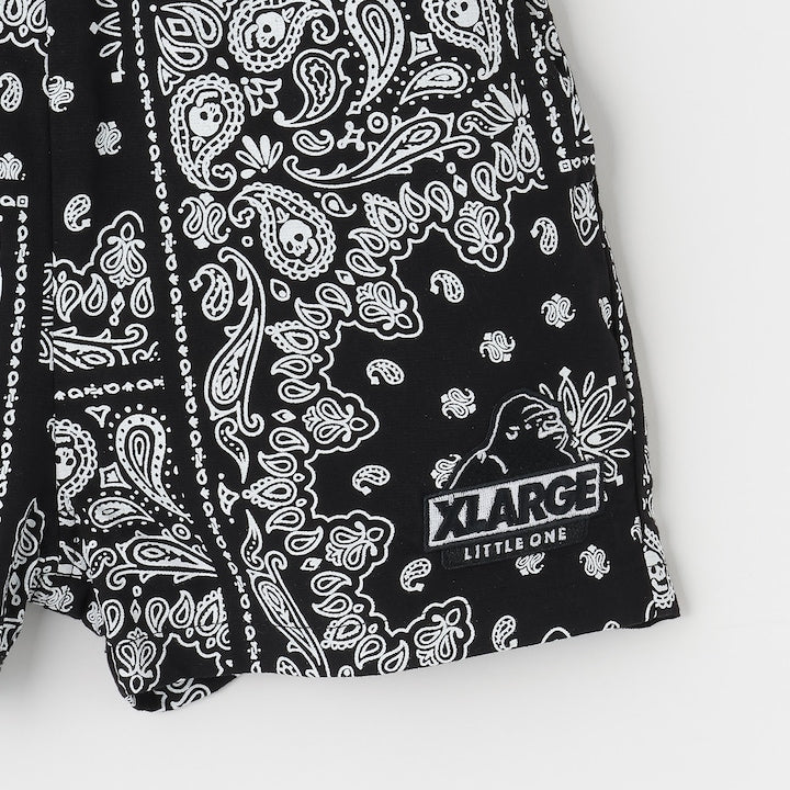 日本童裝 XLARGE KIDS 頭巾巴拿馬編織短褲 90-140cm 男童款 夏季 PANTS
