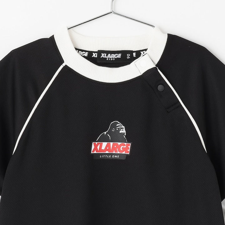 日本童裝 XLARGE KIDS 運動網眼兩件套裝 80-140cm 男童款 夏季 TOPS PANTS