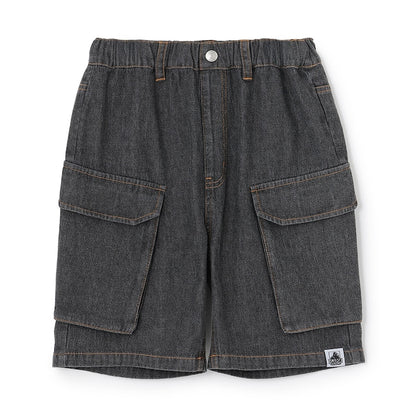 日本童裝 XLARGE KIDS 水洗牛仔工裝短褲 90-140cm 男童款 夏季 PANTS