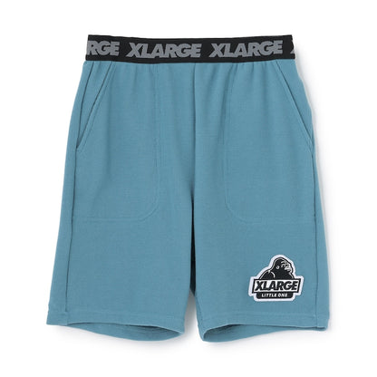日本童裝 XLARGE KIDS 腰部logo華夫格紋短褲 80-140cm 男童款 夏季 PANTS