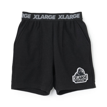 日本童裝 XLARGE KIDS 腰部logo華夫格紋短褲 80-140cm 男童款 夏季 PANTS
