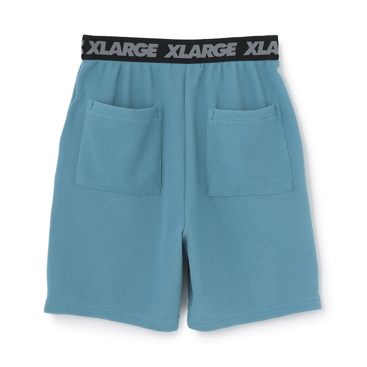 日本童裝 XLARGE KIDS 腰部logo華夫格紋短褲 80-140cm 男童款 夏季 PANTS