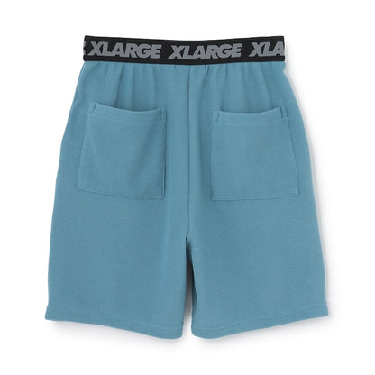 日本童裝 XLARGE KIDS 腰部logo華夫格紋短褲 80-140cm 男童款 夏季 PANTS