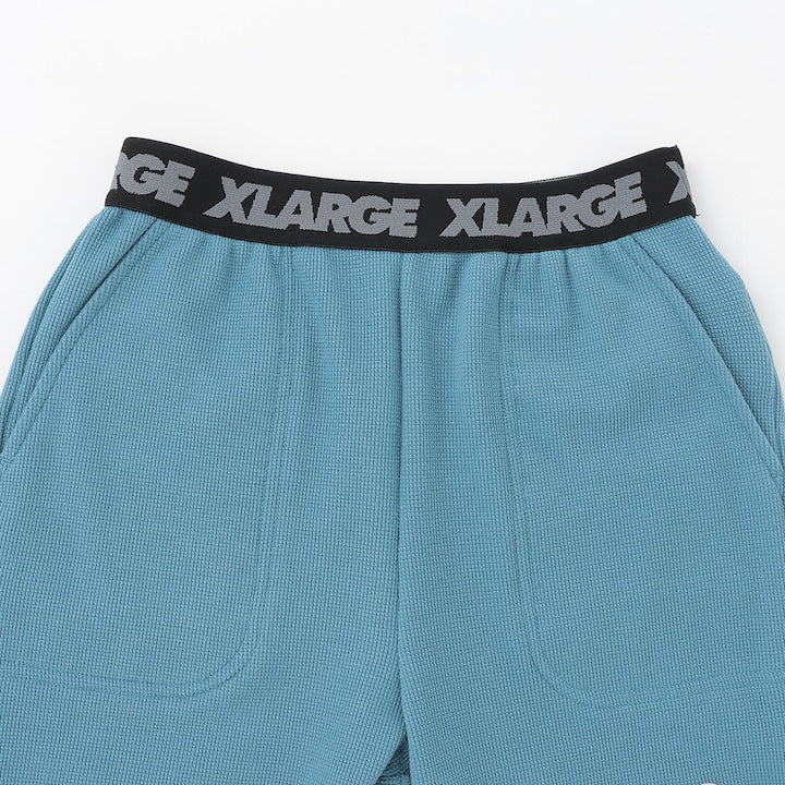 日本童裝 XLARGE KIDS 腰部logo華夫格紋短褲 80-140cm 男童款 夏季 PANTS