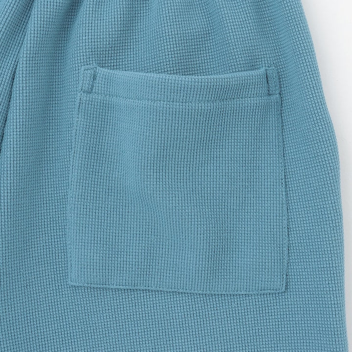 日本童裝 XLARGE KIDS 腰部logo華夫格紋短褲 80-140cm 男童款 夏季 PANTS