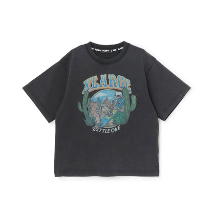 日本童裝 XLARGE KIDS 骷髏滑板復古風上衣 90-140cm 男童款 夏季 TOPS