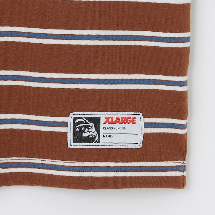 日本童裝 XLARGE KIDS 條紋短袖上衣 90-140cm 男童款 夏季 TOPS