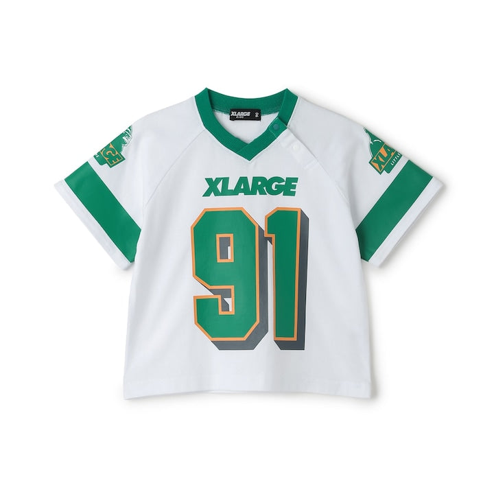 日本童裝 XLARGE KIDS 編號印花上衣 90-140cm 男童款 夏季 TOPS