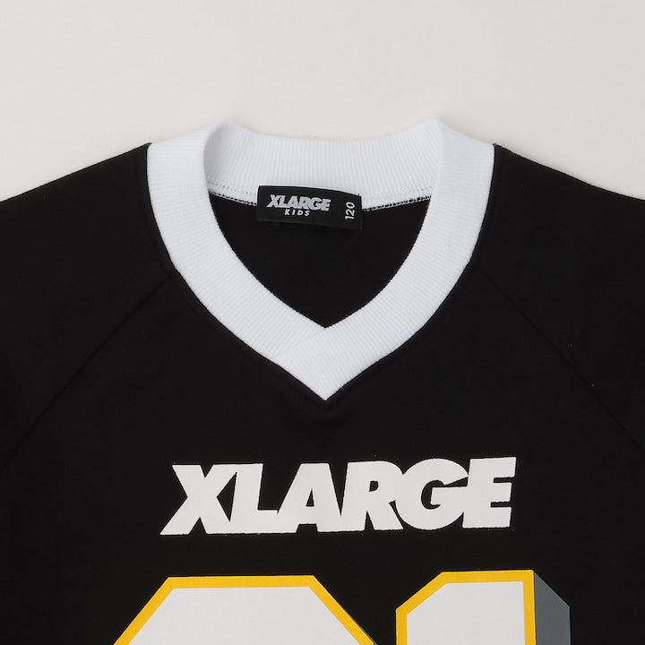 日本童裝 XLARGE KIDS 編號印花上衣 90-140cm 男童款 夏季 TOPS