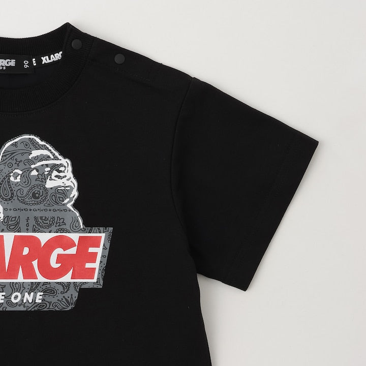 日本童裝 XLARGE KIDS 防UV 接觸冷感 印花短袖上衣 80-140cm 男童款 夏季 TOPS