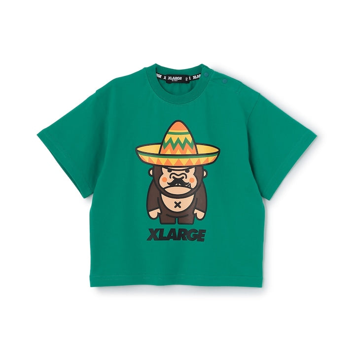 日本童裝 XLARGE KIDS 墨西哥猩猩短袖上衣 80-140cm 男童款 夏季 TOPS