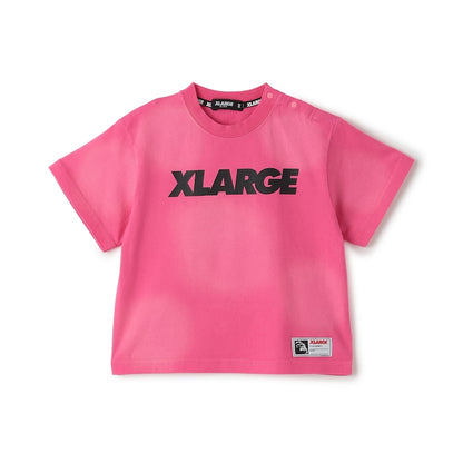 日本童裝 XLARGE KIDS 復古風短袖上衣 90-140cm 男童款 夏季 TOPS