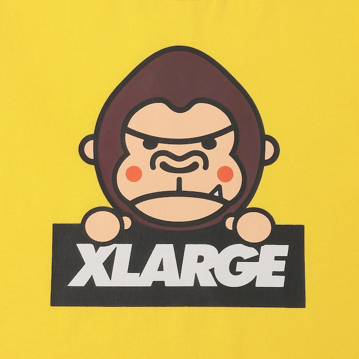 日本童裝 XLARGE KIDS 猩猩變色短袖上衣 80-140cm 男童款 夏季 TOPS