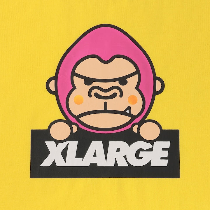 日本童裝 XLARGE KIDS 猩猩變色短袖上衣 80-140cm 男童款 夏季 TOPS