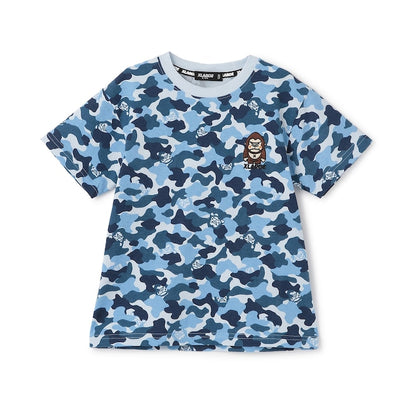 日本童裝 XLARGE KIDS 迷彩猩猩上衣 80-140cm 男童款 夏季 TOPS