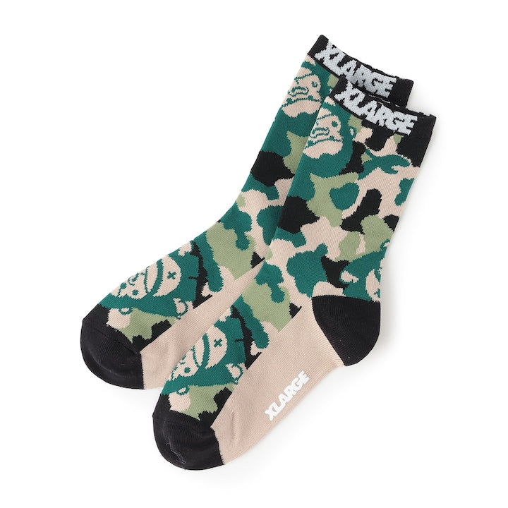 日本直送 XLARGE KIDS 襪一對 13-21cm 襪系列